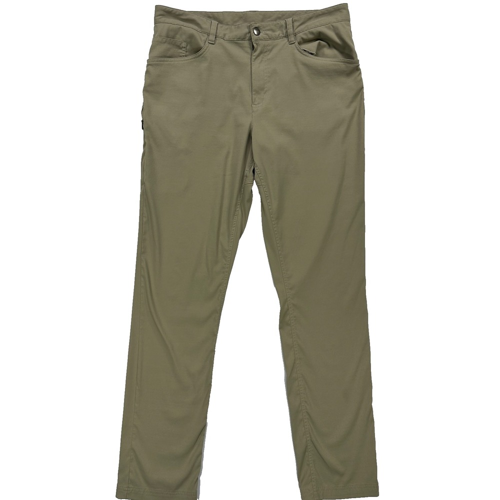 Kathmandu Mens Hiking Pants 34x32 Khaki Stretch Travel Outdoor Lightweight